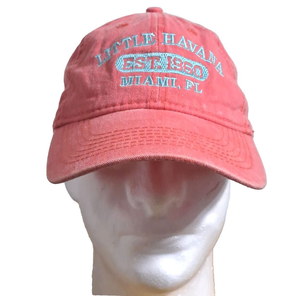 Little Havana miami FL baseball hat cap by ESY 100% COTTON Casual Outdoor One Sz